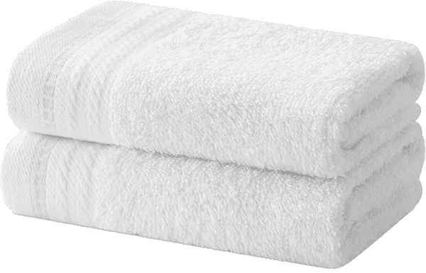Moyenne Serviette Blanche 85x56 cm – 100% Coton Naturel