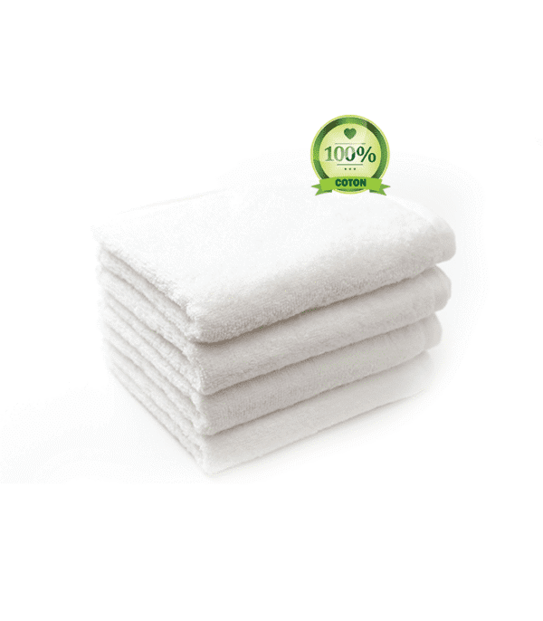Serviette de Mains 29x29 cm – 100% Coton Naturel
