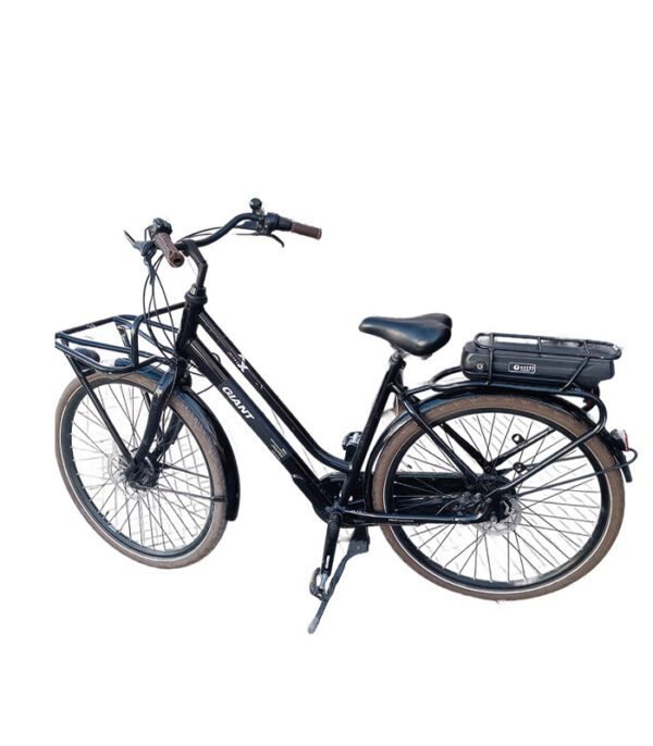 Vélo Électrique GIANT Noir – Confort & Performance pour la Ville